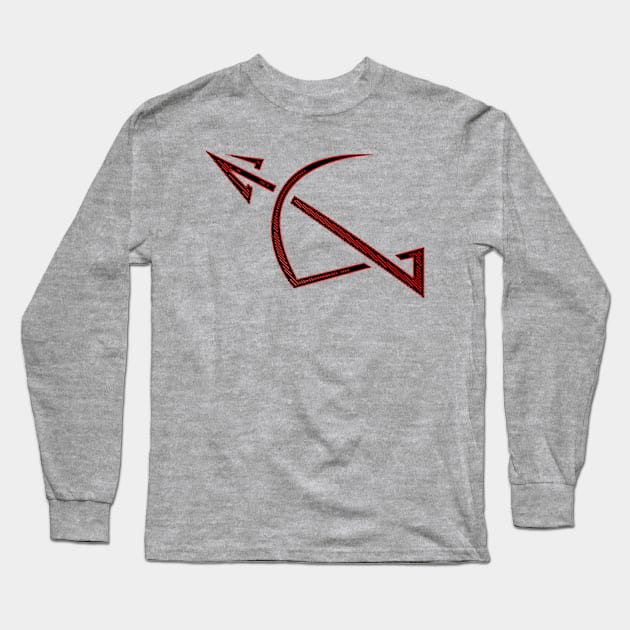 Sagittarius Archer Long Sleeve T-Shirt by ZodiacSyndicate